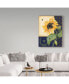 Фото #3 товара Jean Plout 'Sunflower Melody' Canvas Art - 14" x 19"