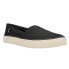 Фото #4 товара TOMS Parker Slip On Womens Black Sneakers Casual Shoes 10015471T