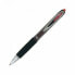 Фото #1 товара Ручка с жидкими чернилами Uni-Ball Rollerball Signo UM-207 Красный 0,4 mm (12 Предметы)