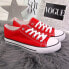 Фото #4 товара Textile low sneakers Atletico W ATC266H red