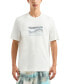 Фото #1 товара Men's Cotton Wave Logo Print T Shirt