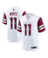 Фото #3 товара Men's Carson Wentz White Washington Commanders Game Jersey