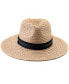 Фото #5 товара Straw Panama Hat with Ribbon Trim