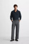 PURL KNIT POLO SHIRT