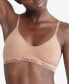 ფოტო #1 პროდუქტის Modern Seamless Naturals Lightly Lined Triangle Bralette QF7093