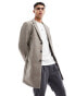 Фото #1 товара Jack & Jones Premium wool overcoat in beige