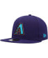 Фото #2 товара Men's Purple Arizona Diamondbacks Turn Back The Clock 59FIFTY Fitted Hat