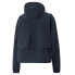 Фото #2 товара Puma Inland Short Woven Full Zip Jacket Womens Blue Casual Athletic Outerwear 53