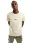 Фото #1 товара Levi's t-shirt with central boxtab logo in cream