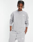 The North Face Essential Oversized fleece sweatshirt in grey