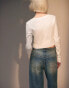 Фото #8 товара Topshop Lover jeans in dirty mid blue