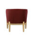 Фото #4 товара 30.7" Velvet Catriona Accent Chair