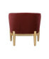 30.7" Velvet Catriona Accent Chair