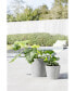 Фото #2 товара Eco pots Amsterdam Modern Round Planter with Water Reservoir, 12in