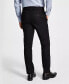 Kenneth Cole Reaction Men's Techni Cole Slim Fit Pants Charcoal 32W 30L