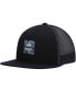ფოტო #1 პროდუქტის Big Boys Black VA ATW Trucker Print Snapback Hat