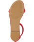 ფოტო #5 პროდუქტის Women's Peytonn Two Piece Puff Strap Flat Sandals