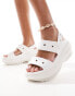 Фото #4 товара Crocs Mega Crush Sandals In White