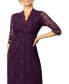 ფოტო #3 პროდუქტის Women's Scalloped Boudoir Lace Cocktail Dress