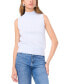 Фото #3 товара Women's Mock Neck Sleeveless Sweater