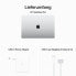 Фото #5 товара Apple MacBook Pro 16" (LATE 2023)"Silber M3 Max Chip mit 16-Core CPU, 40-Core GPU und 16-Core Neutral Engine 16" 2 TB Deutsch macOS 140 W USB-C Power Adapter 48 GB