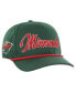 ფოტო #1 პროდუქტის 47 Men's Green Minnesota Wild Overhand Logo Side Patch Hitch Adjustable Hat