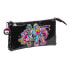 School Case Monster High Black 22 x 12 x 3 cm