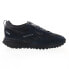 Фото #2 товара Reebok LX2200 Mens Black Suede Lace Up Lifestyle Sneakers Shoes