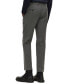 Фото #4 товара Men's Slim-Fit Suit in Micro-Patterned Performance-Stretch Cloth