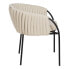 Chair White Black 60 x 49 x 70 cm