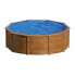 GRE POOLS Sicilia Steel Wood Aspect 300x120 cm Pool