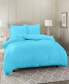 Фото #2 товара Super Soft Double Brushed Microfiber 2 Pc. Duvet Cover Set, Twin