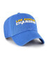 Фото #3 товара Men's '47 Powder Blue Los Angeles Chargers Clean Up Script Adjustable Hat