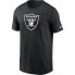 Фото #1 товара NIKE NFL Las Vegas Raiders Logo Essential Short Sleeve Crew Neck T-Shirt