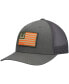 ფოტო #1 პროდუქტის Men's Olive Huks and Bars Trucker Snapback Hat