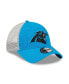 Фото #4 товара Men's Blue, Natural Carolina Panthers Loyal 9TWENTY Trucker Snapback Hat