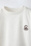 Plain t-shirt with embroidered detail