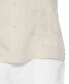 ფოტო #3 პროდუქტის Short-Sleeve Embroidered Guayabera Shirt