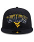 Men's Navy West Virginia Mountaineers Grade Trucker 9FIFTY Snapback Hat