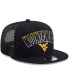 Men's Navy West Virginia Mountaineers Grade Trucker 9FIFTY Snapback Hat