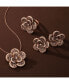 ფოტო #5 პროდუქტის Chocolate Diamond & Nude Diamond Flower Statement Ring (2-3/8 ct. t.w.) in 14k Rose Gold