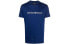 Фото #1 товара Футболка мужская Emporio Armani FW21 с логотипом, с коротким рукавом, синего цвета