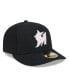 Фото #1 товара Men's Black Miami Marlins 2024 Mother's Day Low Profile 59FIFTY Fitted Hat