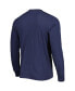 Фото #1 товара Men's Navy Distressed Houston Texans Brand Wide Out Franklin Long Sleeve T-shirt