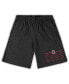 ფოტო #4 პროდუქტის Men's Royal, Heathered Charcoal Chicago Cubs Big and Tall T-shirt and Shorts Sleep Set