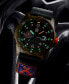 ფოტო #9 პროდუქტის Men's Swiss Bear Grylls Rule of 3 Sea Series Black Rubber Strap Watch 42mm