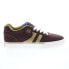 Фото #1 товара Globe Encore-2 GBENCO2 Mens Brown Suede Skate Inspired Sneakers Shoes 7.5