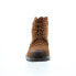 Фото #3 товара Roan by Bed Stu Zalen FB484282 Mens Brown Suede Lace Up Casual Dress Boots