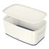 Фото #1 товара Ящик для хранения Leitz MyBox WOW С крышкой Маленький Белый Серый ABS 5 L 31,8 x 12,8 x 19,1 cm