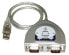 Фото #1 товара Lindy USB to 2 Port Serial Converter, Silver, 0.6 m, USB Type-A, DB-9, Male, Male